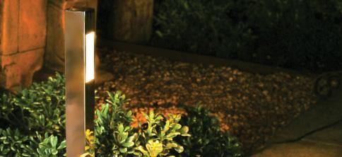 Pathway Lighting Products Inc Framed LED Outdoor Pathway Bollard Lawn