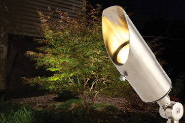 Brass landscape shop path lights