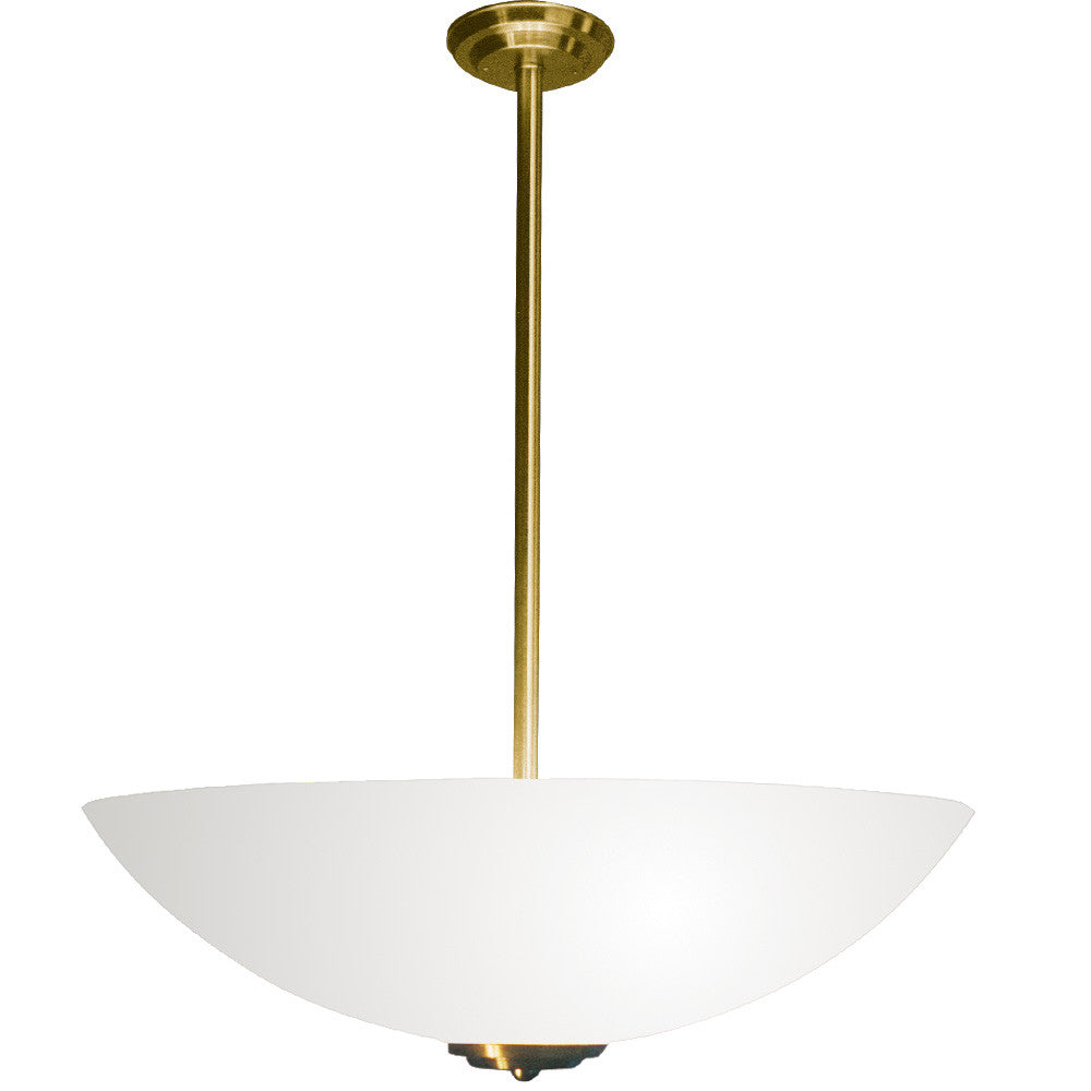 Bowl Pendant Fixture , Model # Classic Half Bowl Pendant Light in