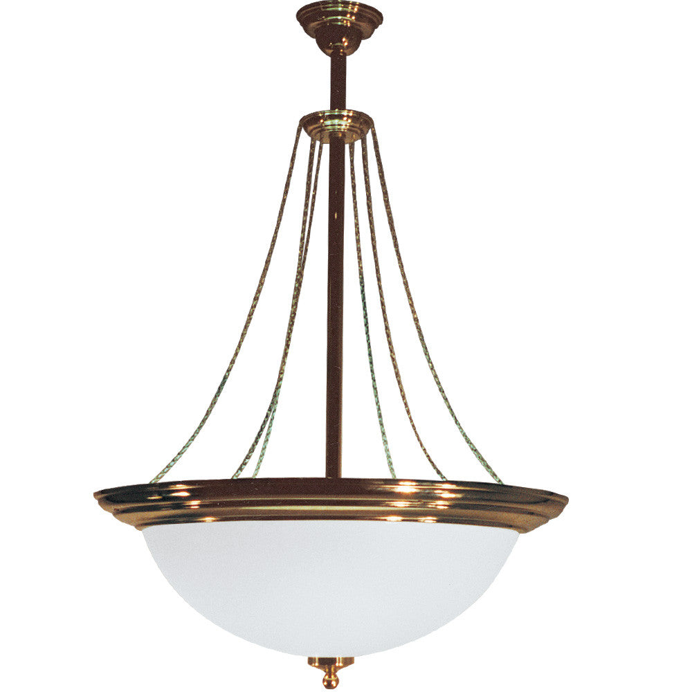 Bowl Pendant Fixture , Model # Regency Waterfall Bowl Pendant Light in