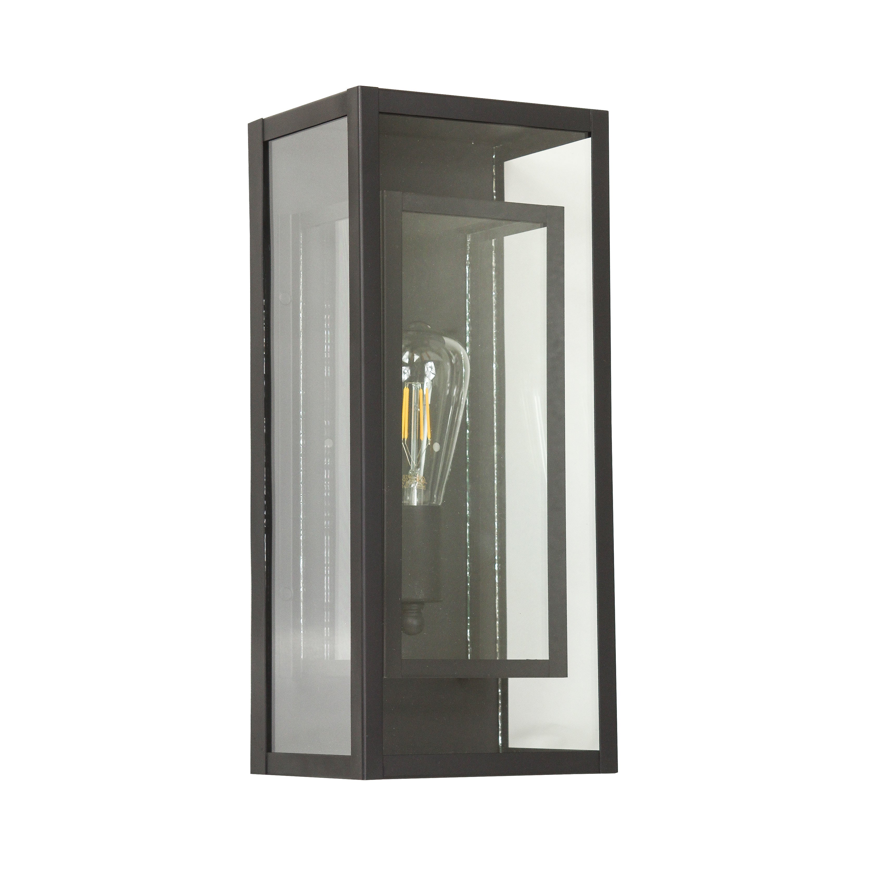 wall mount Fixture , Model # SPJ-DB6 Black/Satin Brass in