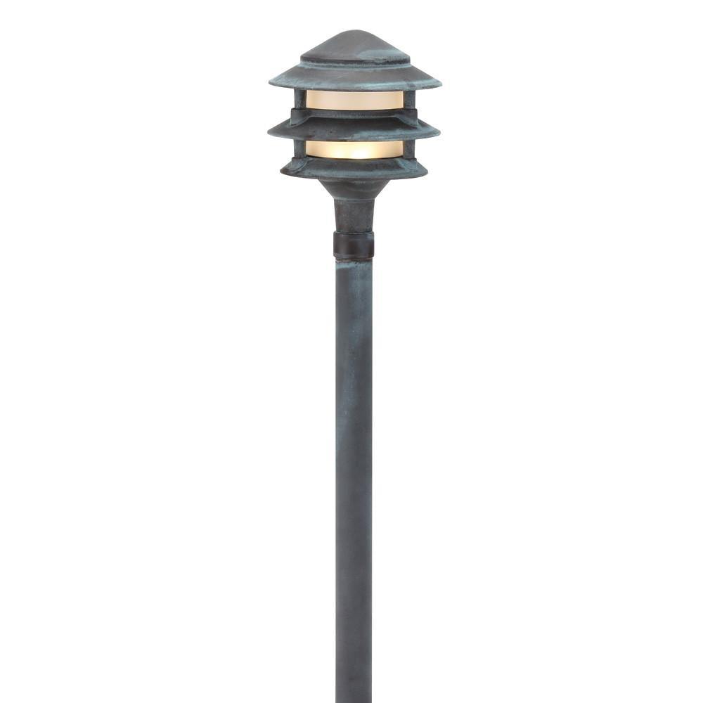 Pagoda Fixture , Model # SPJ12-01B-CB - Path Light in