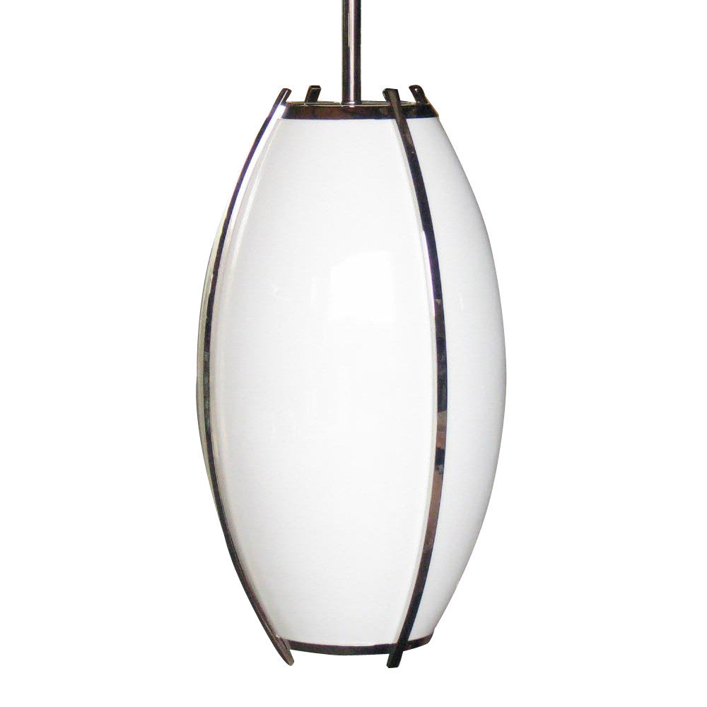 Pendant Fixture , Model # Contemporary Oblong Pendant Light in